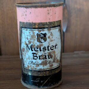 Vintage Meister Brau Beer Can 1956 Heavily Rusted